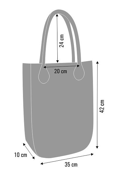 Torba z filcu - CITY EMPIRE