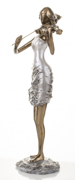 Figurka Kobieta Grająca na skrzypcach 25x13,5x6,5cm
