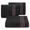 Ręcznik FIORE czarny 70x140 Eurofirany