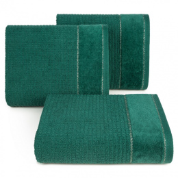 Ręcznik GLORY2 ciemno zielony 70x140 Eurofirany