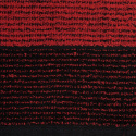 Ręcznik LEON czarno czerwony 70x140 - Eurofirany