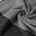 Ręcznik LEON czarno srebrny 30x50 - Eurofirany