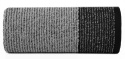 Ręcznik LEON czarno srebrny 50x90 - Eurofirany