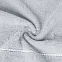 Ręcznik MARI srebrny jednokolorowy 50x90 Eurofirany