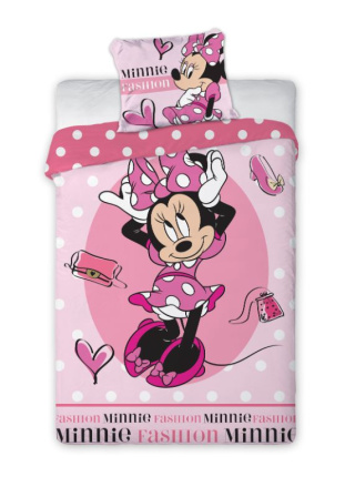 Pościel dziecięca MYSZKA MINNIE 140X200 FASHION