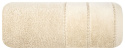 Ręcznik MARI beżowy z welurową bordiurą 30x50 Eurofirany