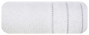 Ręcznik MARI biały z welurową bordiurą 70x140 Eurofirany