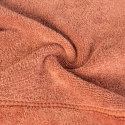 Ręcznik MARI cegła z welurową bordiurą 70x140 Eurofirany