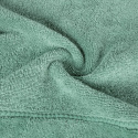 Ręcznik MARI ciemno zielony z welurową bordiurą 70x140 Eurofirany