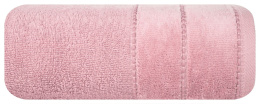 Ręcznik MARI ciemny lila z welurową bordiurą 70x140 Eurofirany
