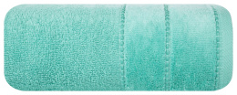Ręcznik MARI miętowy z welurową bordiurą 30x50 Eurofirany