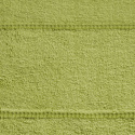 Ręcznik MARI oliwkowy z welurową bordiurą 70x140 Eurofirany