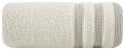 Ręcznik RIKI beżowy z bordiurą 30x50 Eurofirany