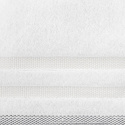 Ręcznik RIKI biały z bordiurą 50x90 Eurofirany