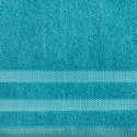 Ręcznik RIKI jasny turkus z bordiurą 70x140 Eurofirany