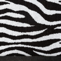 Ręcznik ZEBRA czarno biały 50x90 Eurofirany