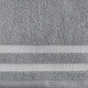 Ręcznik RIKI stalowy z bordiurą 70x140 Eurofirany