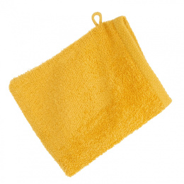 Ręcznik Myjka GŁADKI1 musztardowy 16x21 - Eurofirany