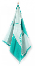 Ręcznik Zwoltex Rekin - turkusowy 70x130
