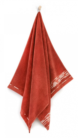Ręcznik Zwoltex - Grafik MIEDZIANY 50x90