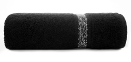 Ręcznik ALTEA czarny 30x50 - Eurofirany