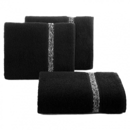 Ręcznik ALTEA czarny 70x140 - Eurofirany