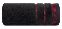 Ręcznik AMANDA czarny 50x90 - Eurofirany