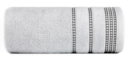 Ręcznik AMANDA srebrny 70x140 - Eurofirany