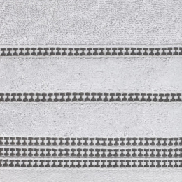 Ręcznik AMANDA srebrny 70x140 - Eurofirany