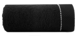 Ręcznik DAISY czarny 30x50 - Eurofirany