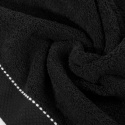 Ręcznik DAISY czarny 50x90 - Eurofirany