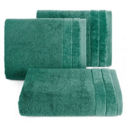 Ręcznik DAMLA ciemno zielony 50x90 - Eurofirany