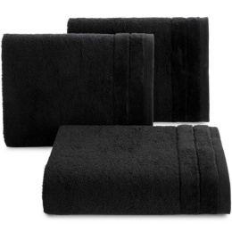 Ręcznik DAMLA czarny 30x50 - Eurofirany