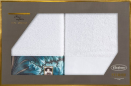 Komplet Ręczników CHIARA 50x90 biały Eurofirany Eva Minge