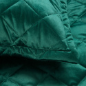 Narzuta pikowana KRISTIN1 220x240 ciemno zielona Eurofirany