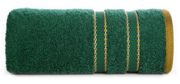 Ręcznik KRISTI ciemno zielony 50x90 - Eurofirany