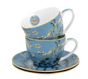 2 filiżanki espresso ze spodkami 110ml Vincent Van Gogh - Almond Blossom