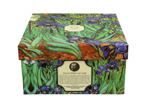 Filiżanka jumbo ze spodkiem 470ml Vincent Van Gogh - Irises