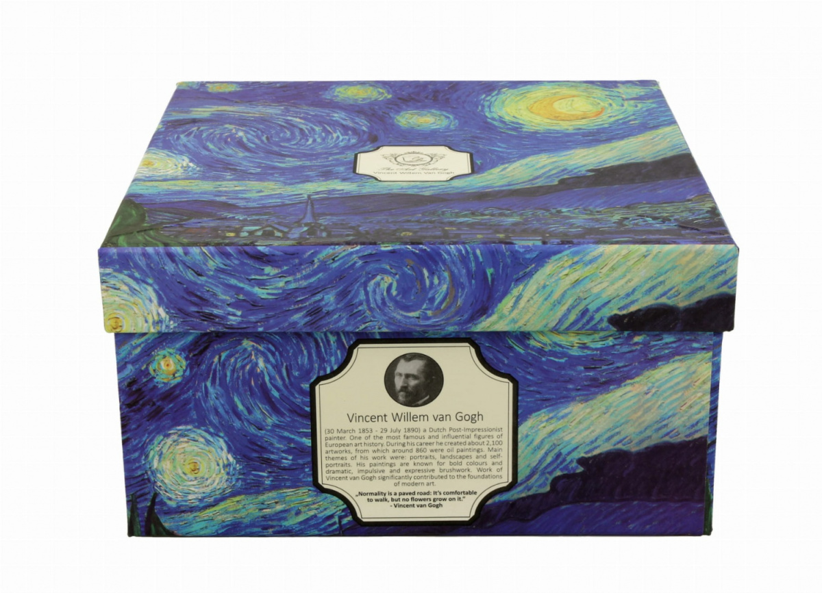 Filiżanka jumbo ze spodkiem 470ml Vincent Van Gogh - Starry Night