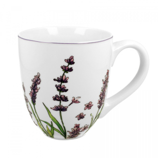 Kubas 1000ml CLASSIC LAVENDER porcelana kostna