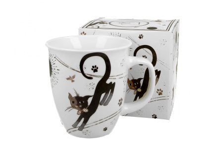 Kubas 650ml CHARMING CATS porcelana kostna