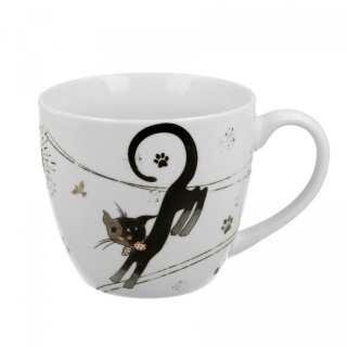 Kubek 460ml CHARMING CATS porcelana kostna