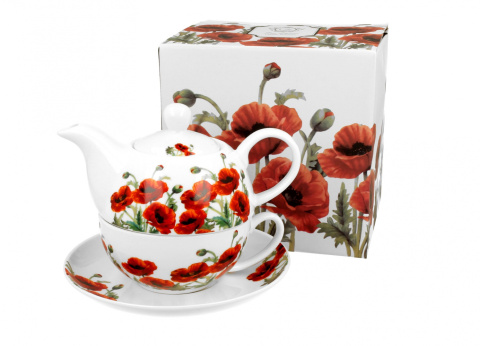 Filiżanka z dzbankiem CLASSIC POPPIES