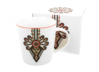 Kubek latte 450ml porcelana kostna PARZENICA