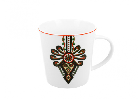 Kubek latte 450ml porcelana kostna PARZENICA