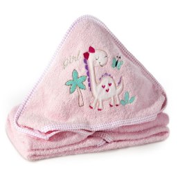 Ręcznik kapturek BABY30 różowy Eurofirany