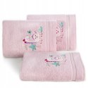 Ręcznik kapturek BABY30 różowy Eurofirany