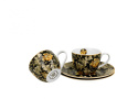 2 filiżanki espresso ze spodkami 110ml William Morris - Chrysanthemum