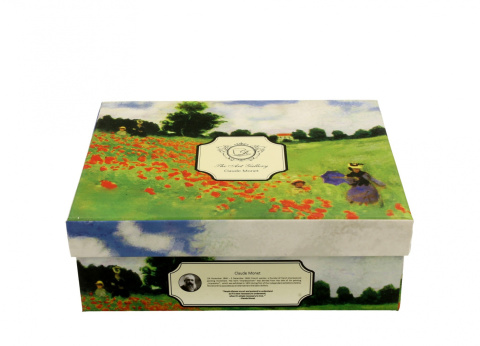 2 filiżanki espresso ze spodkami 110ml Claude Monet - Poppy Field