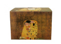 Szklany dzbanek z zaparzaczem 1000ml Gustav Klimt THE KISS